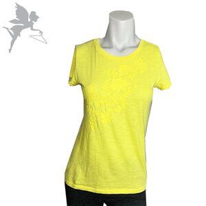 BANANA REPUBLIC Neon Floral tee